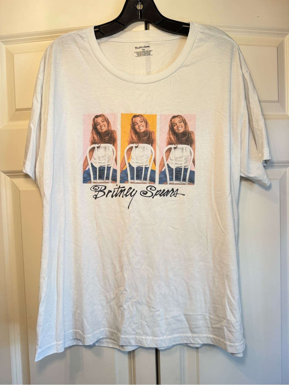 Britney Spears Logo Tee - White